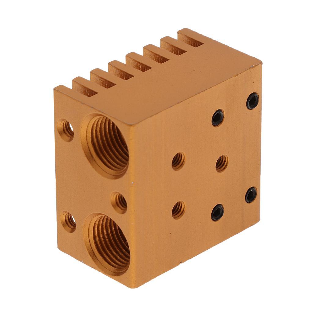 1 Pcs Aluminum Alloy Heat Sink Cooler Cooling Radiator for 3D Printer