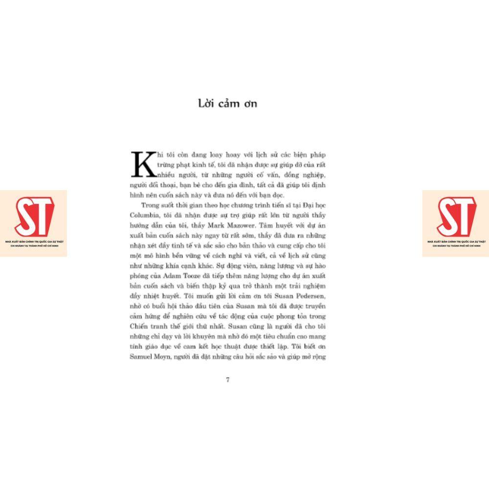 Sách - Vũ Khí Kinh Tế - Sự Trỗi Dậy Của Các Biện Pháp Trừng Phạt Kinh Tế Như Một Công Cụ Chiến Tranh Hiện Đại - NXB Chính Trị Quốc Gia