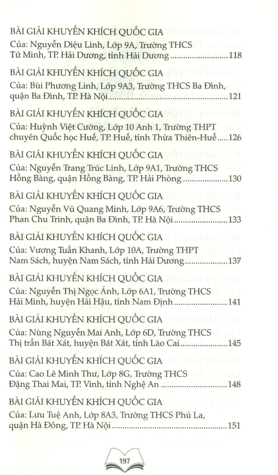 Vì một trái đất An lành - Những bức thư đoạt giải Cuộc thi viết thư quốc tế UPU lần thứ 51