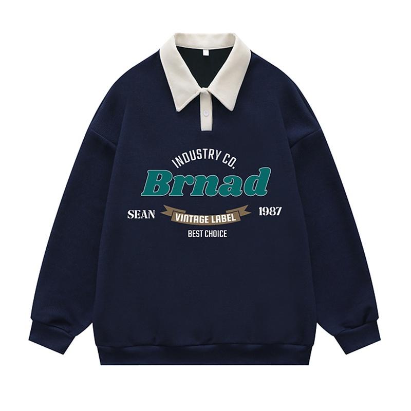 Áo Sweater Polo Nỉ Nam Nữ Unisex Dài Tay Form Rộng Phong Cách Trẻ Trung Thời Trang Zenkonu TOP NAM 245V2