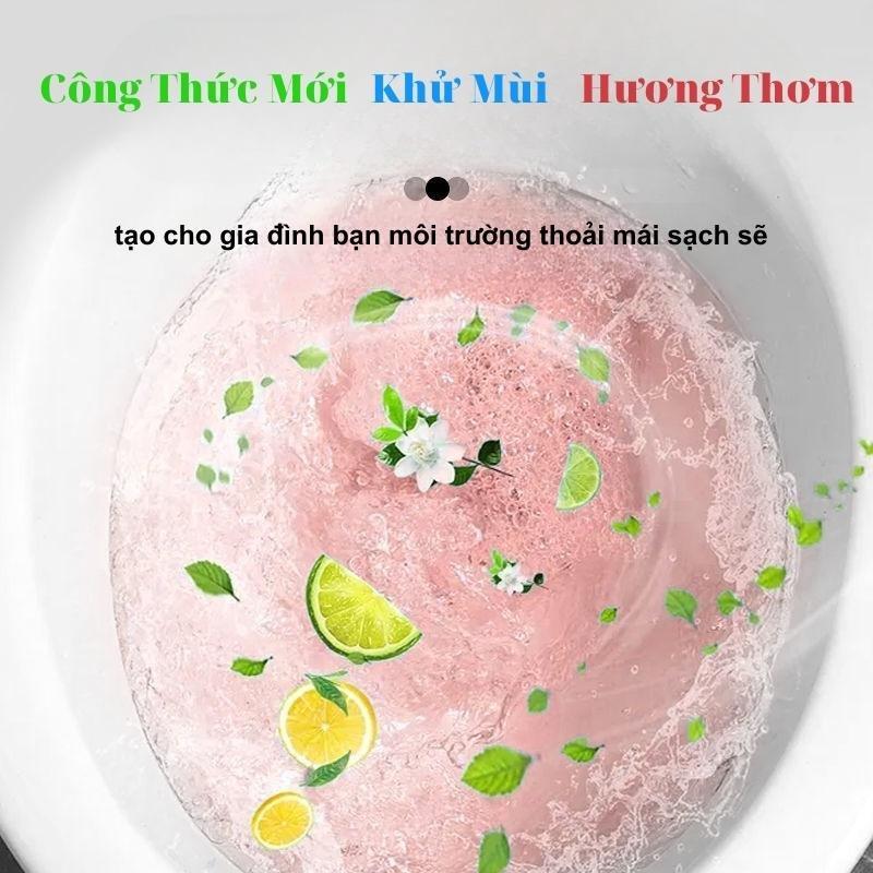 Viên Thả Bồn Cầu Khử Mùi Diệt Khuẩn Toả Hương Thơm Khai Thông Tắc Nghẽn Viên Sủi Tẩy Bồn Cầu Tẩy Sạch Mảng Bám