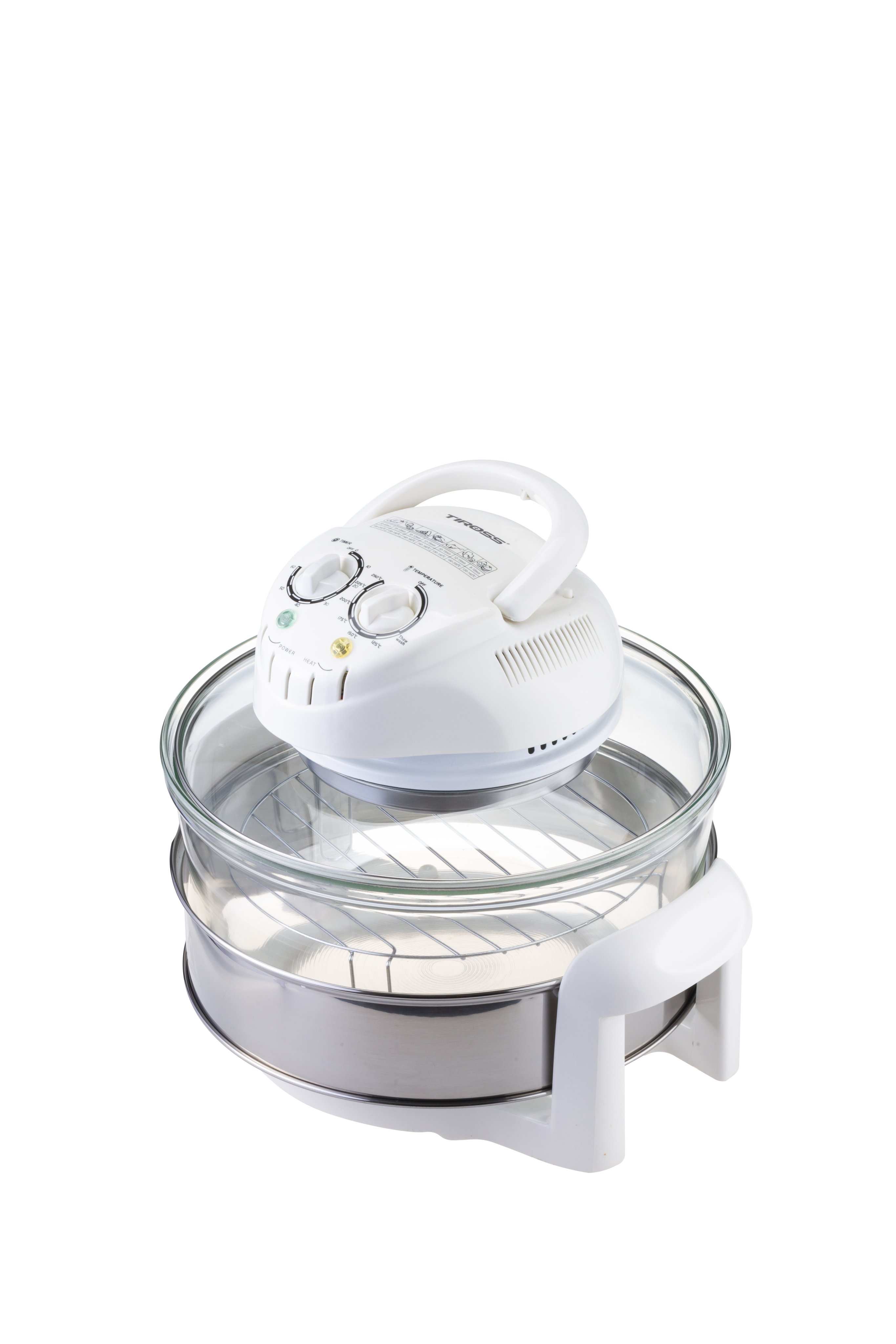 Lò Nướng Thủy Tinh Halogen Tiross TS967 12L - Hàng chính hãng