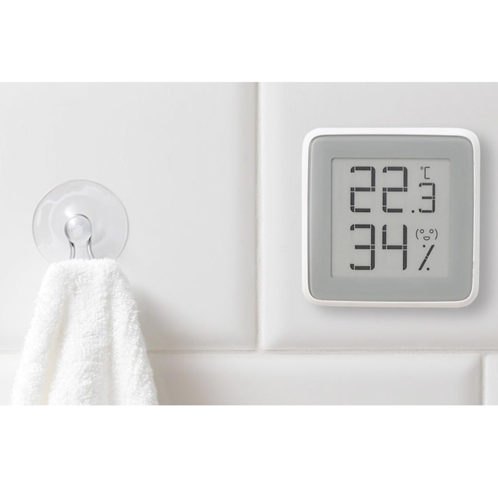 Indoor Digital LCD Thermometer 2 Sensor Temperature Humidity Meter