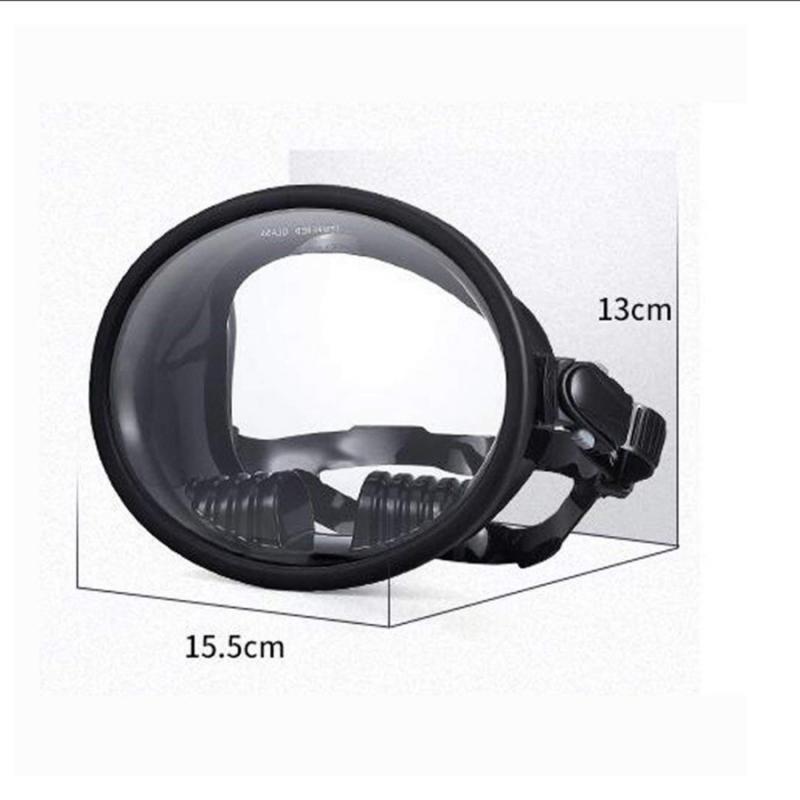 Adult Scuba Free Diving Full Face Mask Anti-Fog Snorkeling Swimming Goggles