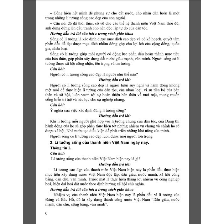 Sách - Hướng dẫn trả lời câu hỏi và bài tập Giáo dục công dân lớp 9 (Bám sát sgk Kết nối tri thức với cuộc sống) HA