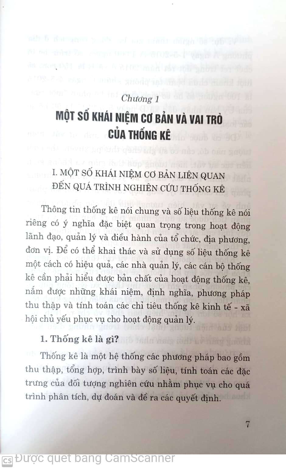 Phương pháp thu thập và xử lý số liệu thống kê cơ bản (Dành cho cán bộ quản lý cấp cơ sở)