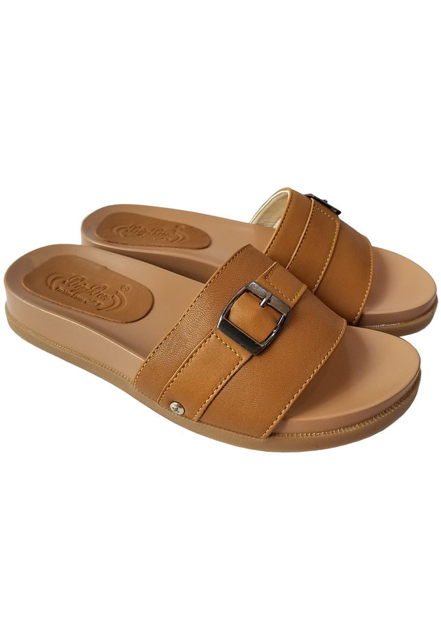 Dép Nữ Da Bò BIGGBEN Cao Cấp DNQN28