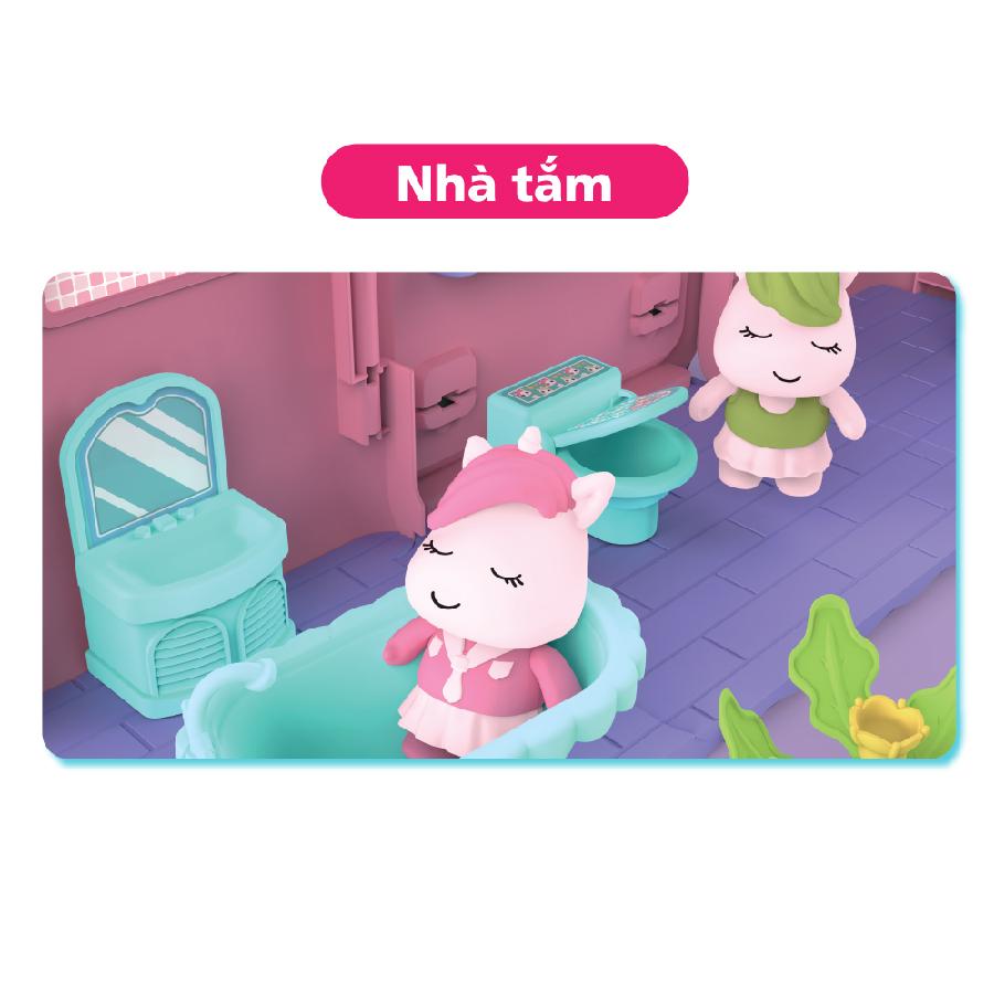 Đồ Chơi Ngôi Nhà Kỳ Lân Hồng SWEET HEART SH4271