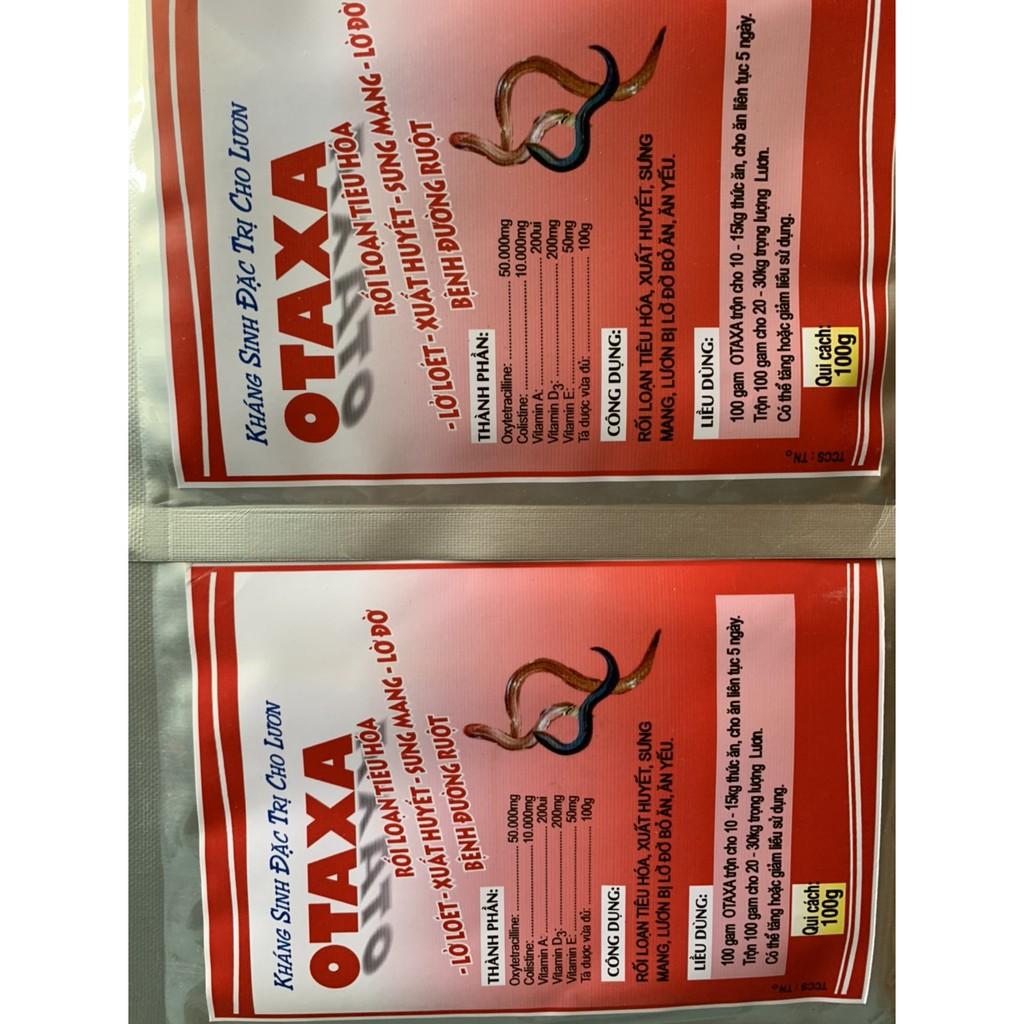 Combo 10 gói Otaxa kháng sinh chuyên dùng tri bệnh dùng cho lươn