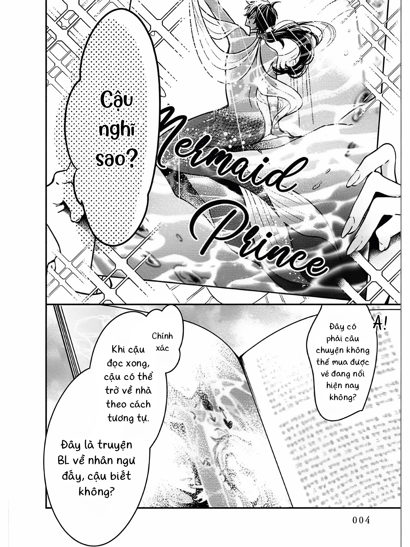 tiên cá, hoàng tử và mendako chapter 1 6