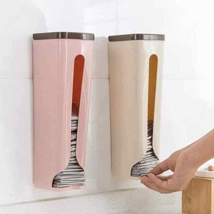 Hộp Đựng Túi Nilong, Đựng Giấy Đa Năng - Màu Ngẫu Nhiên - Hàng Loại 1