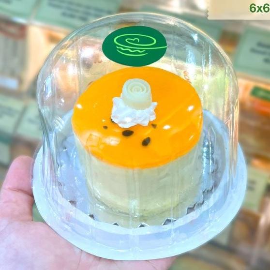 100 Hộp H15 Bầu Đựng Bánh Kem Nhỏ Tiramisu - Rau Câu Hoa Nổi - Xôi Khuôn 10cm
