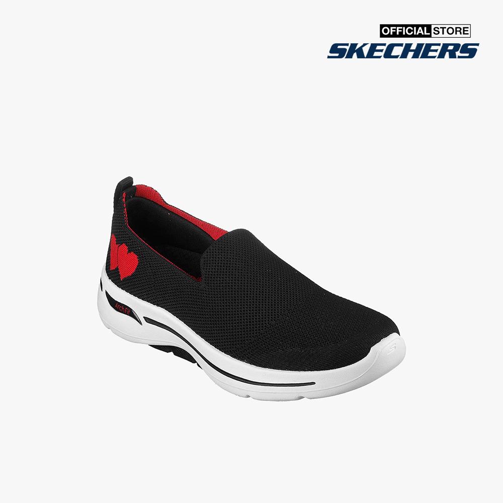 SKECHERS - Giày slip on nữ GO WALK Arch Fit Lovely Heart 124854