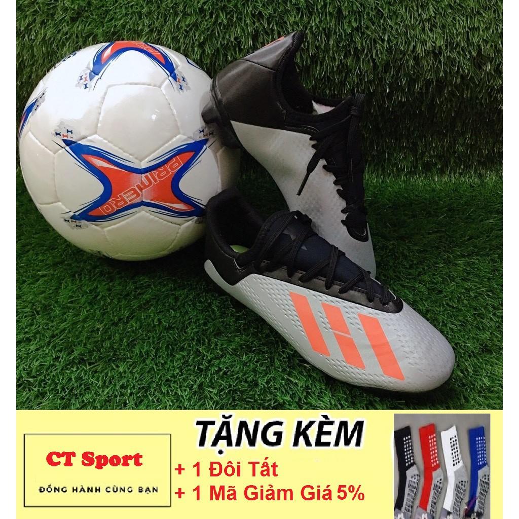 Giày đá bóng giá rẻ/GIÀY ĐÁ BÓNG ĐINH TO CAO CẤP X 18.3 -KÈM Balo,Rút +Tất