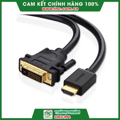 Cáp chuyển HDMI sang DVI Ugreen 10135- Hàng chính hãng.