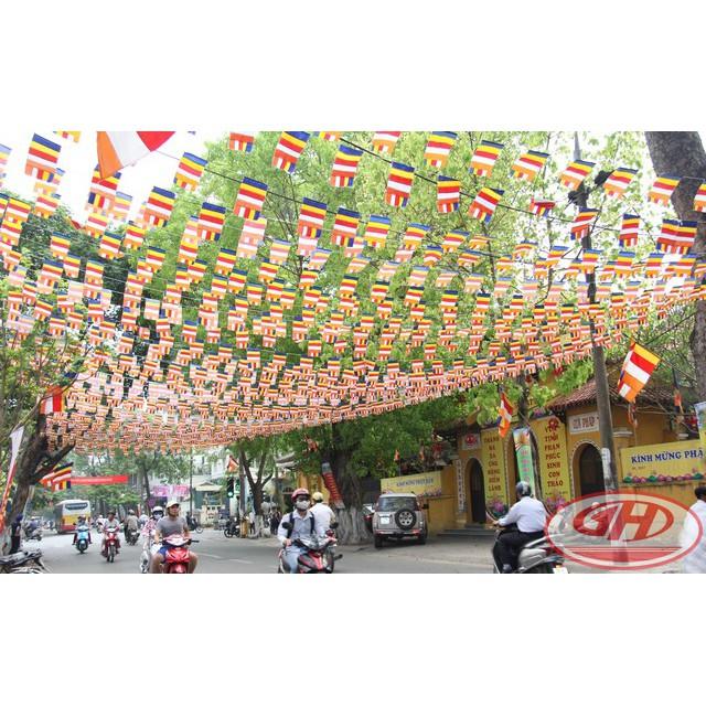 Cờ Dây Phật Giáo 10m