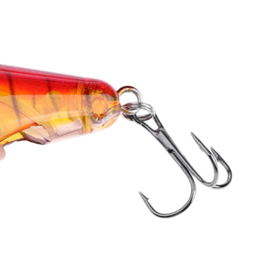 1 Piece Luminous Fishing Lures with Hooks Fishing Baits Hard Baits Minnow Baits Tool