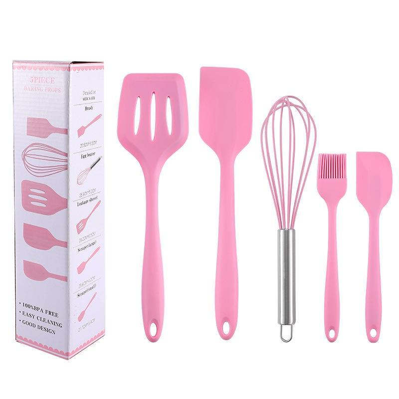 Bộ Dụng Cụ 5 Món Silicon