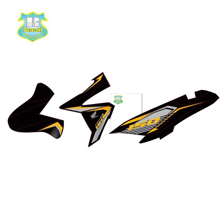 Tem rời dành cho vario 150 2017 đen