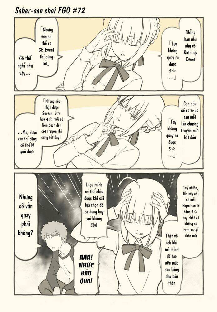 saber-san chơi fgo! chapter 51 30
