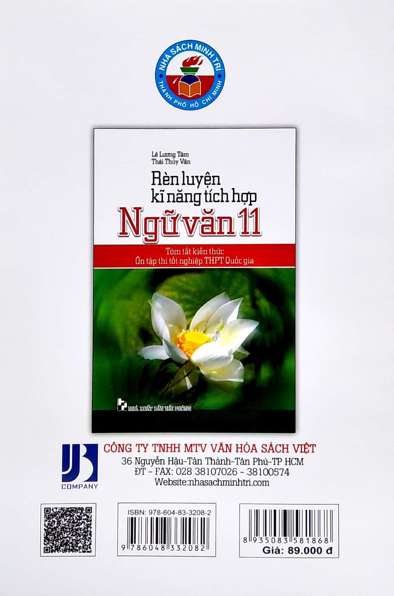 Rèn Luyện Kĩ Năng Tích Hợp Ngữ Văn 11 (Tóm Tắt Kiến Thức Ôn Tập Thi Tốt Nghiệp THPT Quốc Gia)