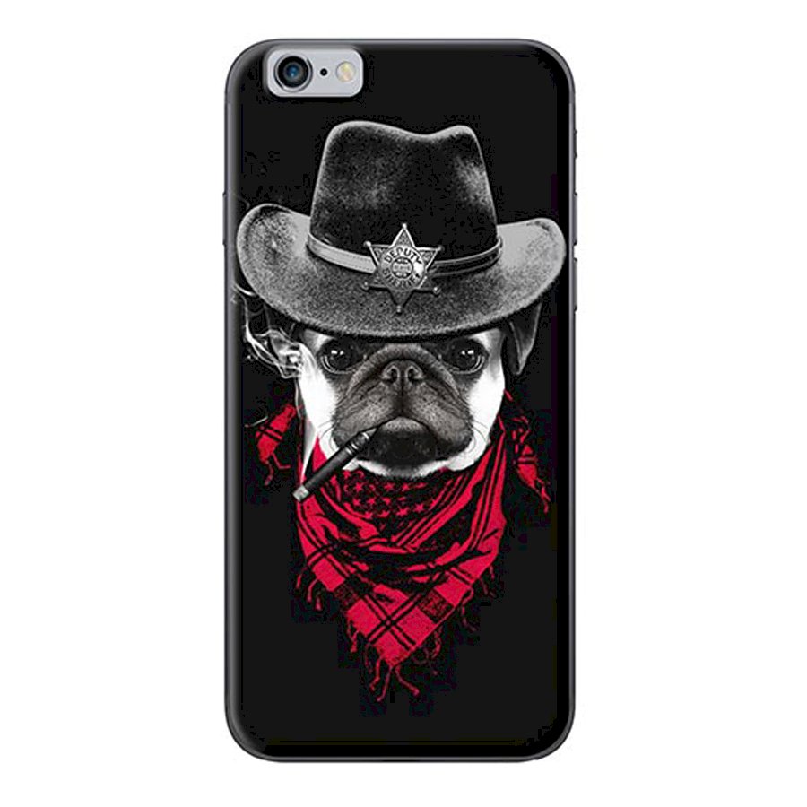 Ốp Lưng Dành Cho iPhone 66s - Chó Đội Nón