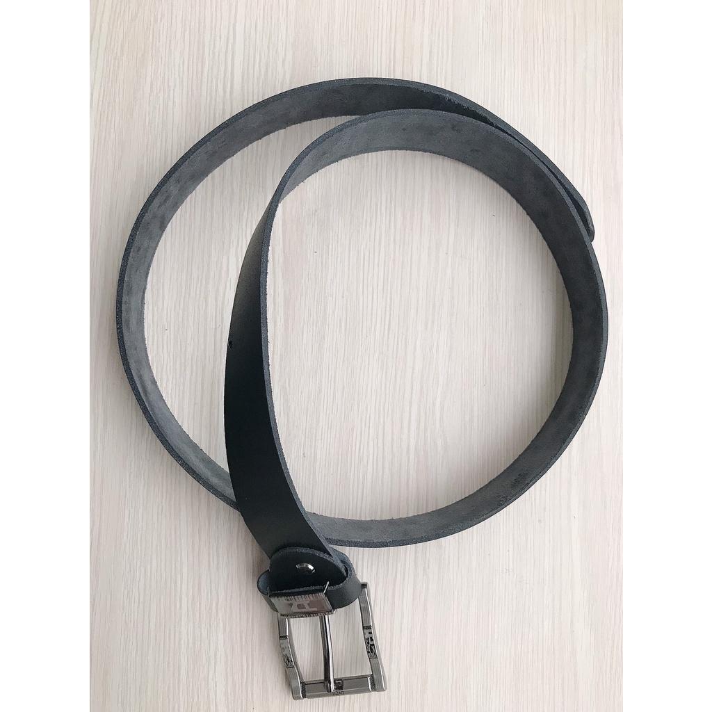 Thắt lưng nam da bò thật cao cấp thời trang - Tặng kèm đồ đục lỗ