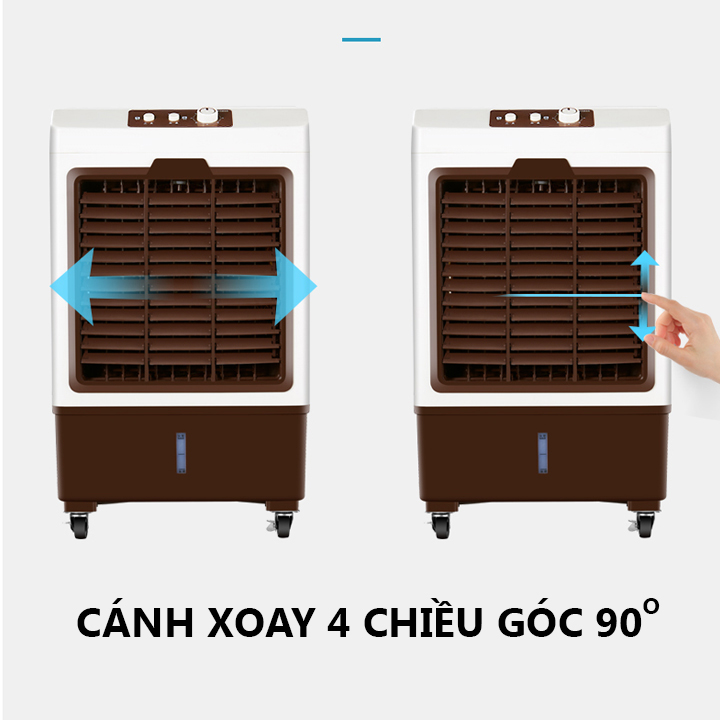 Quạt Hơi Nước Cỡ Lớn kèm gel làm mát sâu, có điều khiển