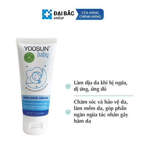 Kem ngăn ngừa hăm da, dịu mẩn ngứa YOOSUN Baby 50g