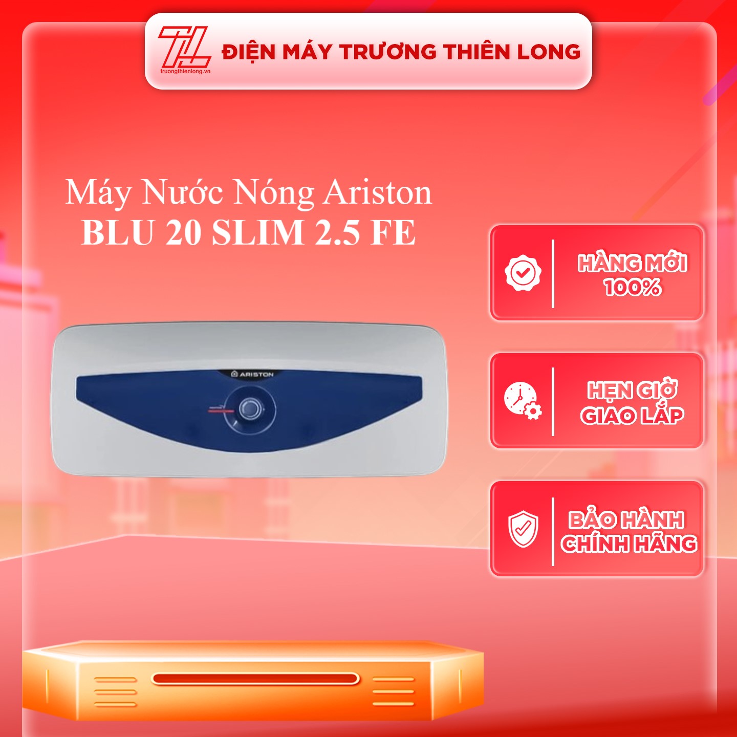 Máy nước nóng Ariston SL BLU 20 - 2.5 - FE (2500W)