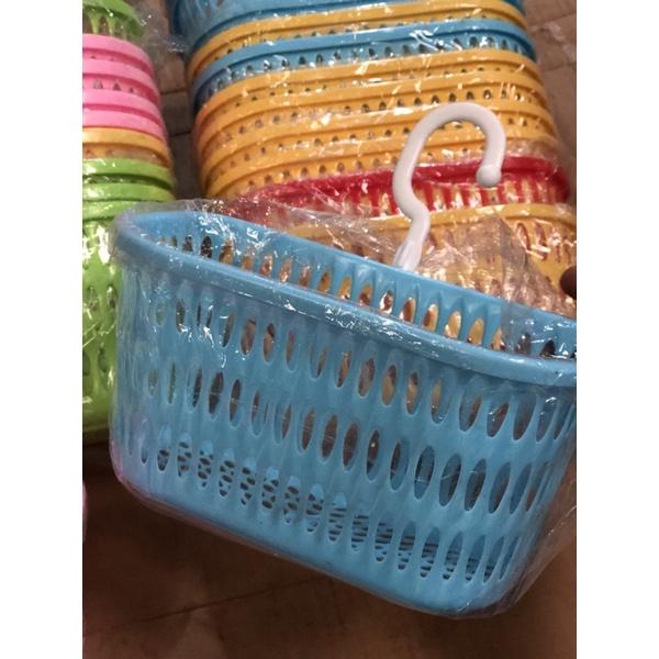 Rổ treo đa năng rổ treo nhà bếp rổ đựng hành tỏi nhà bếp rổ đựng dầu gội rổ có móc treo rổ nhựa có máng