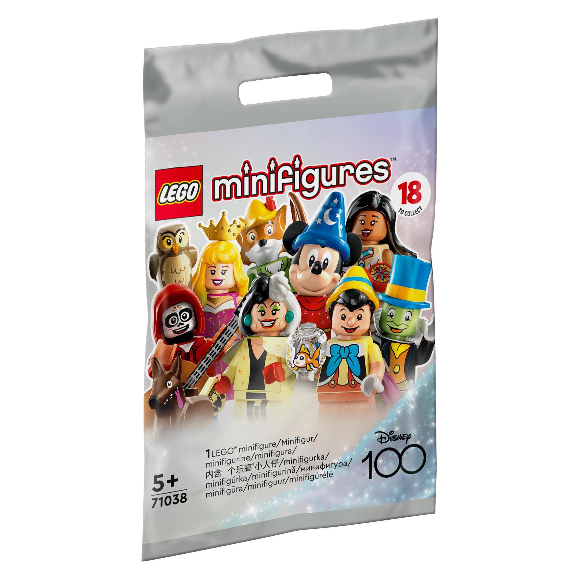 LEGO Minifigures 71038 Đồ chơi lắp ráp Nhân Vật LEGO Disney 100 (8 chi tiết / 1 nhân vật giao ngẫu nhiên)