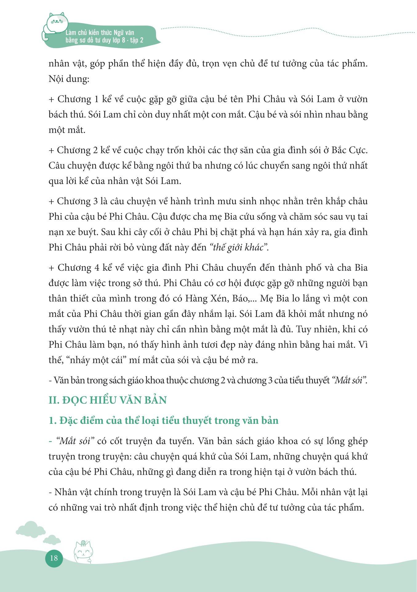 Làm Chủ Kiến Thức Ngữ Văn Bằng Sơ Đồ Tư Duy Lớp 8 - Tập 2 (Theo Chương Trình Của Bộ Sách Kết Nối Tri Thức Với Cuộc Sống)