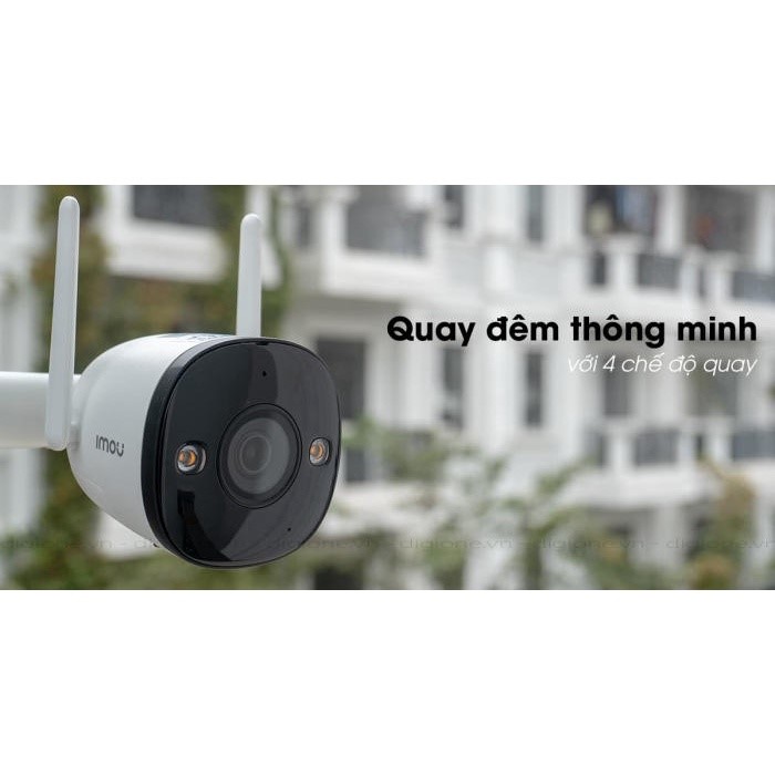 camera Wifi ngoài trời Imou Bullet 2 (2MP) I IPC-F22PF22FPF22FEP hàng chính hãng