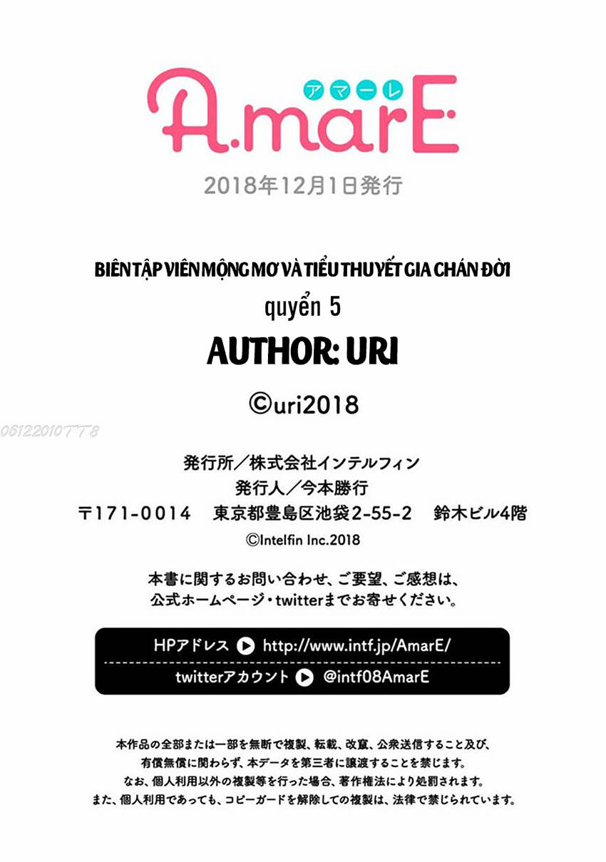 biên tập viên mộng mơ và tiểu thuyết gia chán đời chapter 5 24