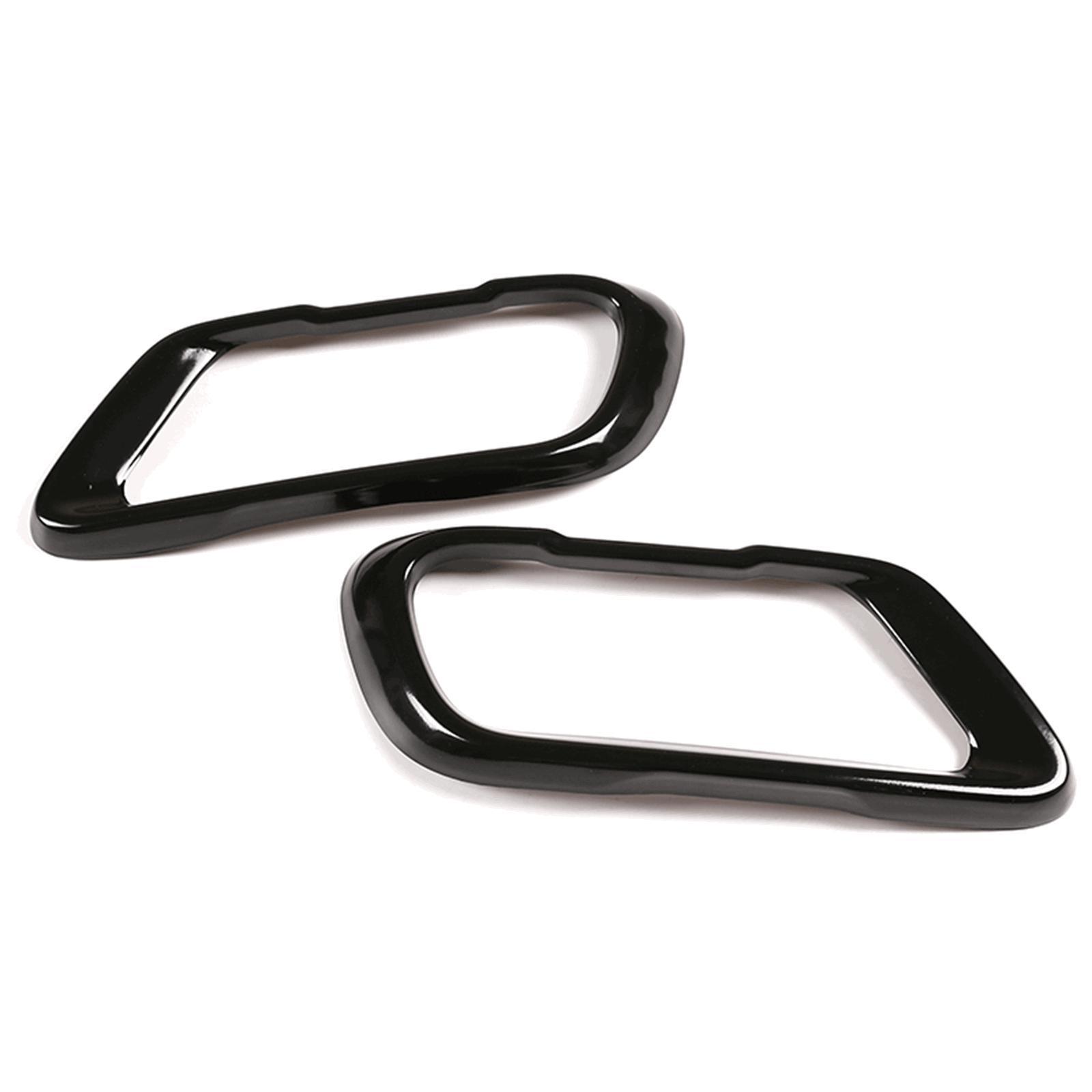 Exhaust Covers Stickers Auto Accessories Tail Throat Decorative Frame for BMW