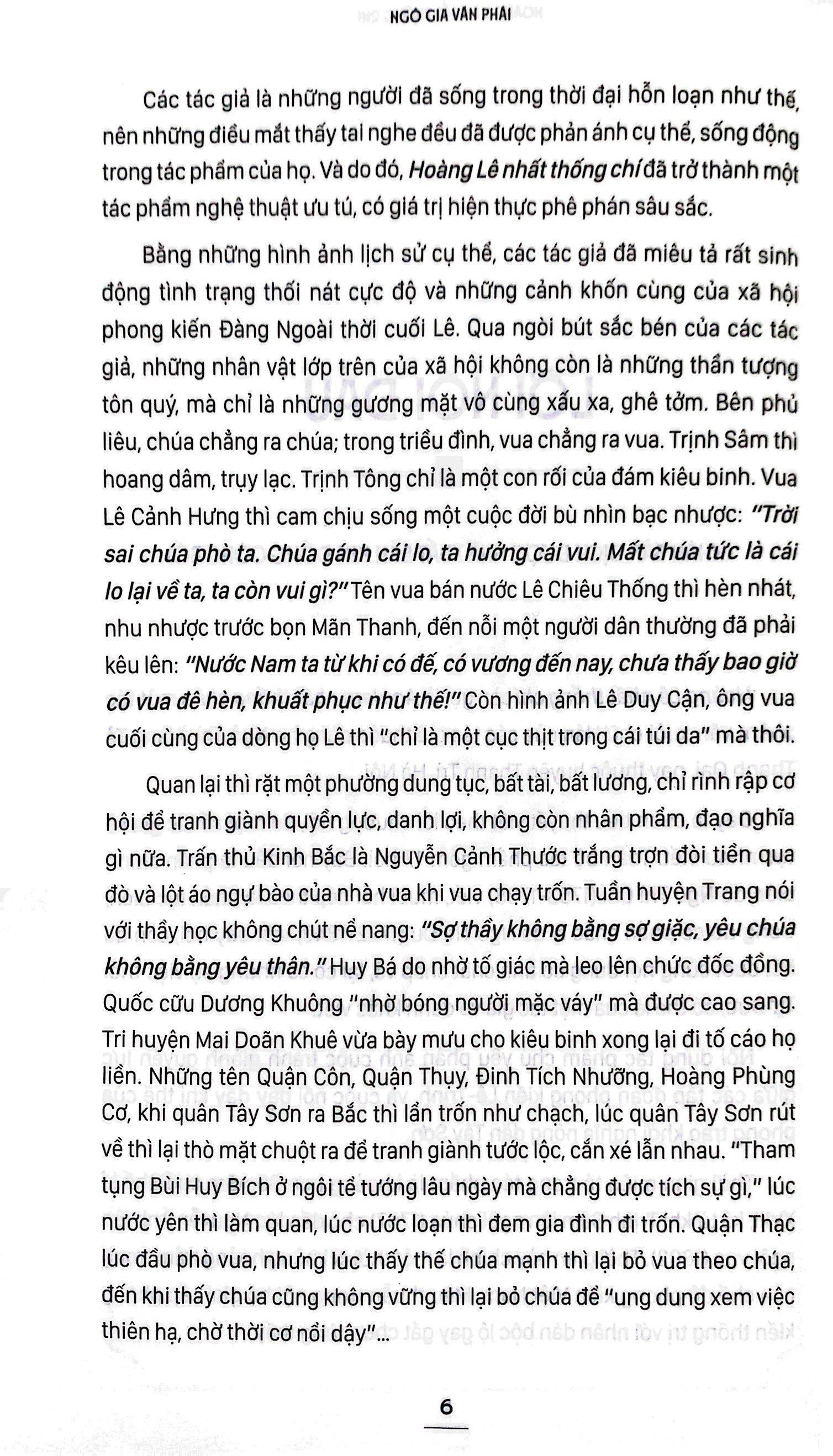 Hoàng Lê Nhất Thống Chí