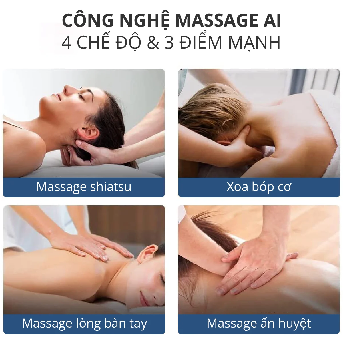 Máy massage cổ không dây 10 đầu rung nhiệt cao cấp Kachi MK350