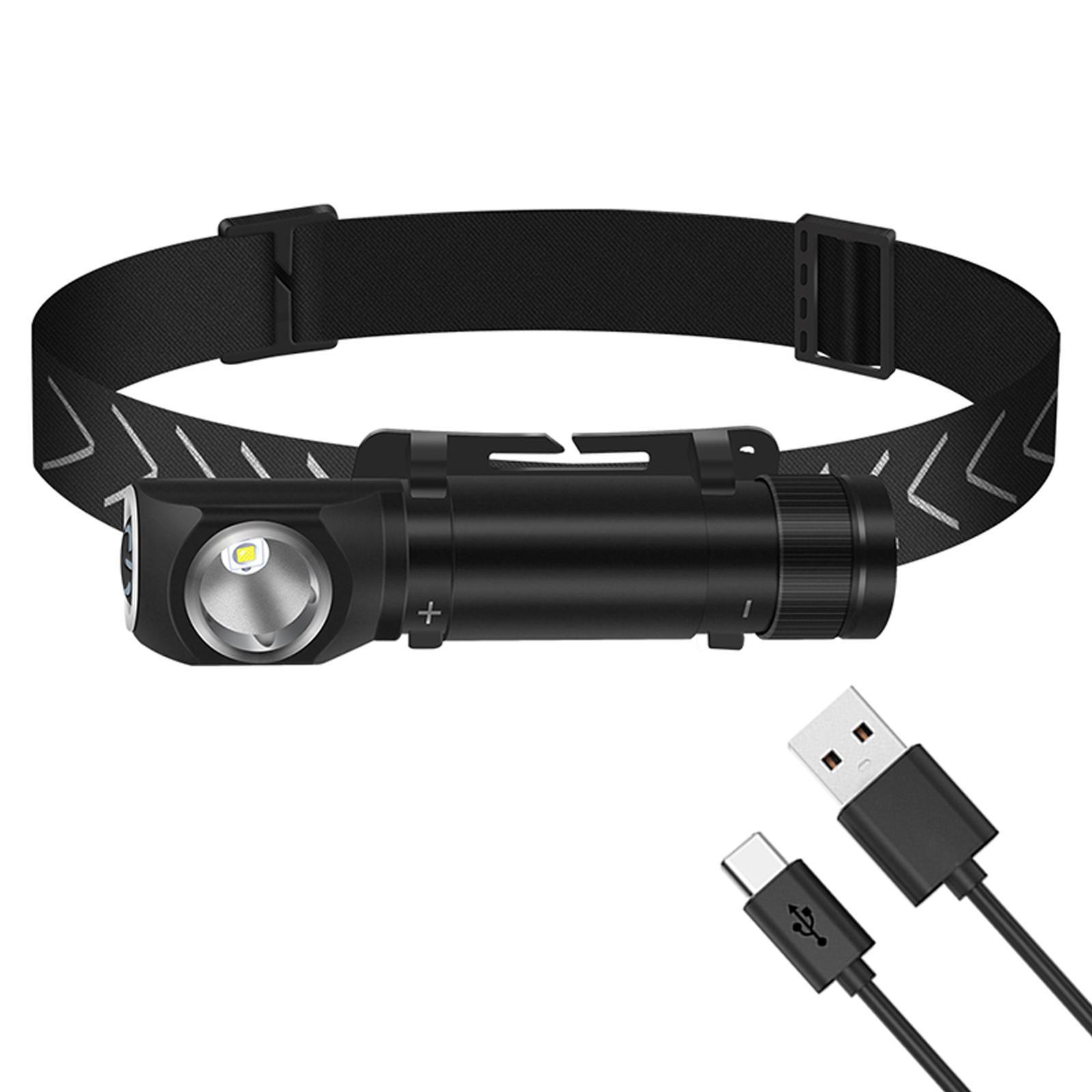 Hiking Camping Lamp Head Wear Lamp Flashlight for Camp Hunting Cycling