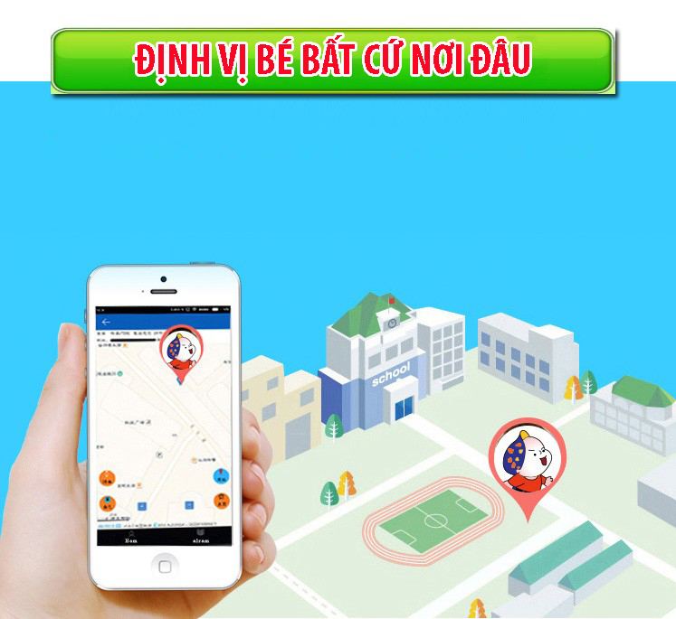 định vị đồng hồ thông minh mt002