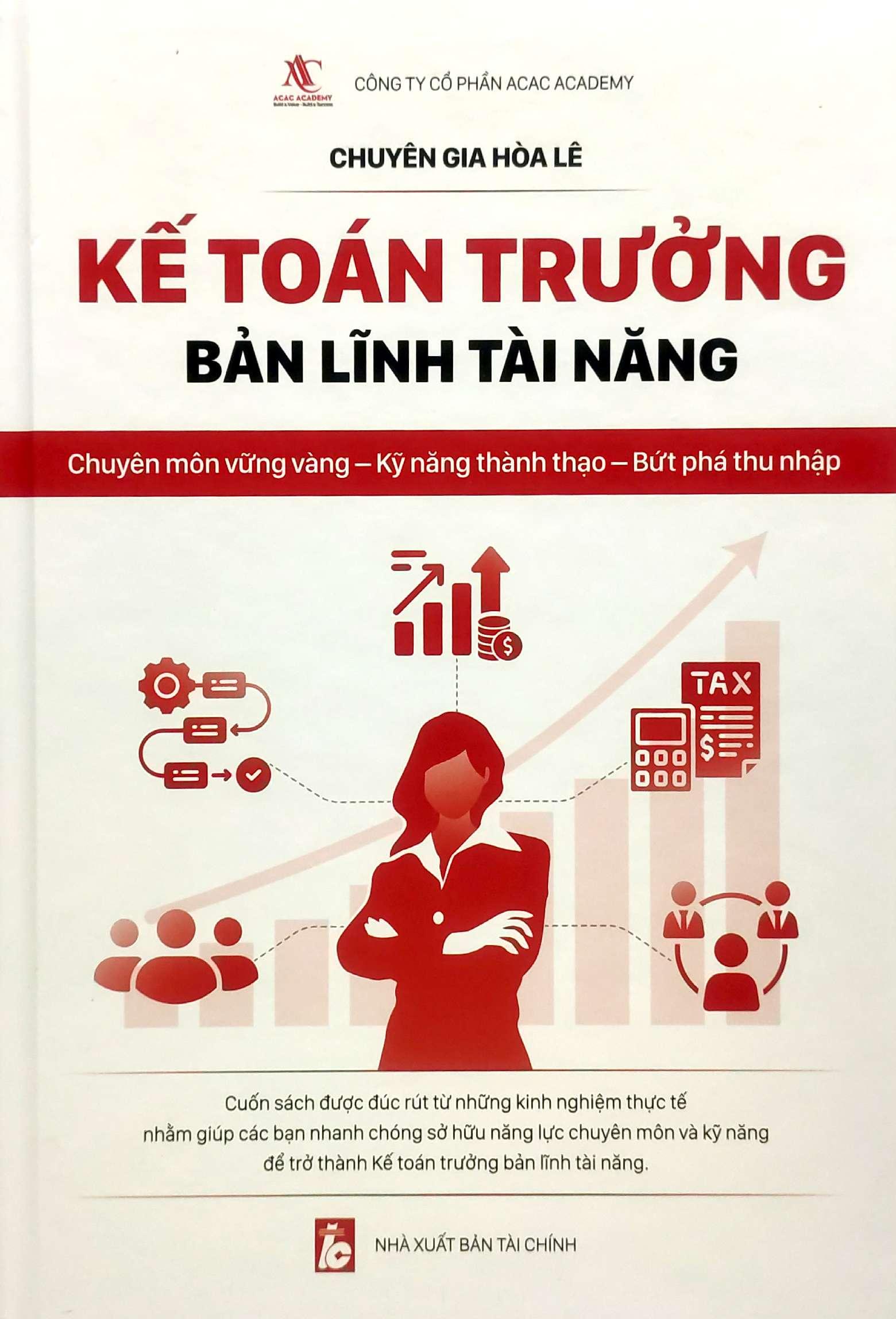 Sách - Kế Toán Trưởng - Bản Lĩnh Và Tài Năng - Bìa Cứng