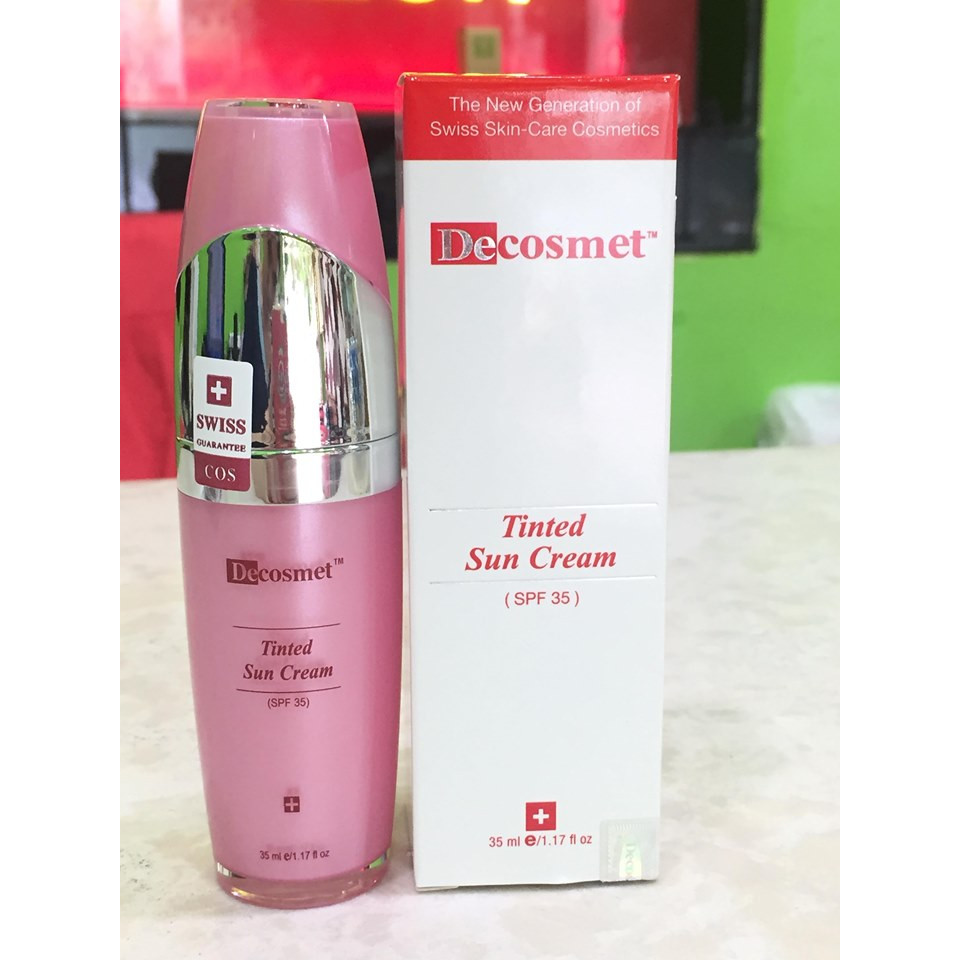 KEM CHỐNG NẮNG DECOSMET (35ML) - DECOSMET TINTED SUN CREAM