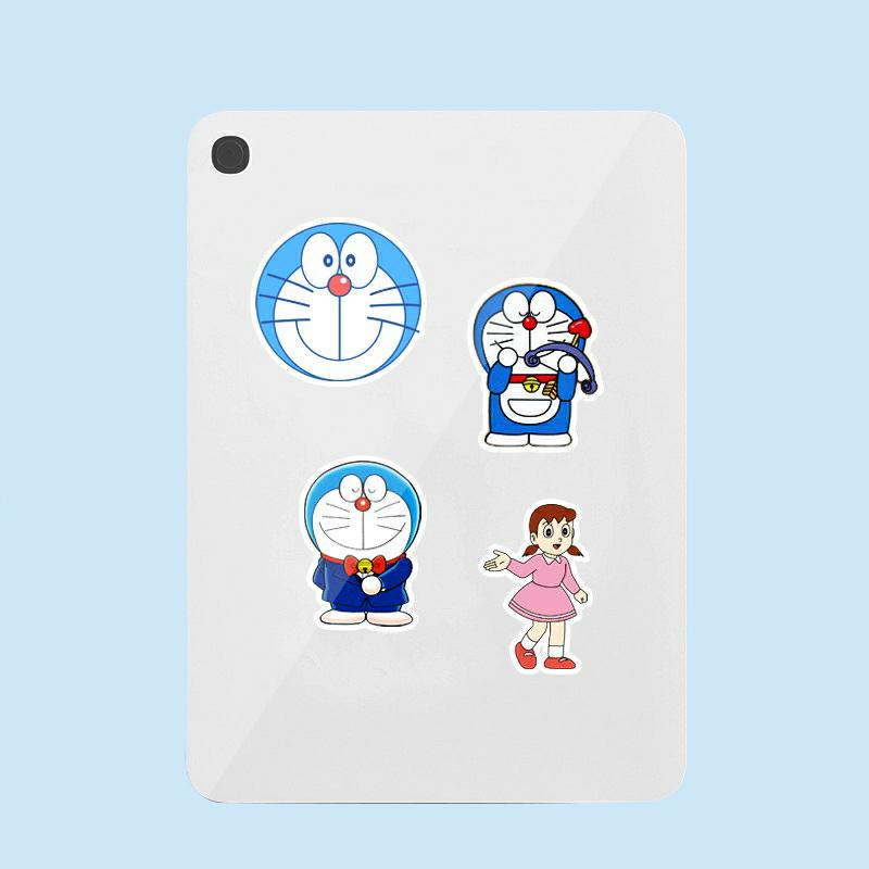 Sticker Doraemon Cắt Sẵn Hình Dán Trang Trí Mũ Bảo Hiểm Laptop Điện Thoại Ván Trượt Sổ tay Notebook