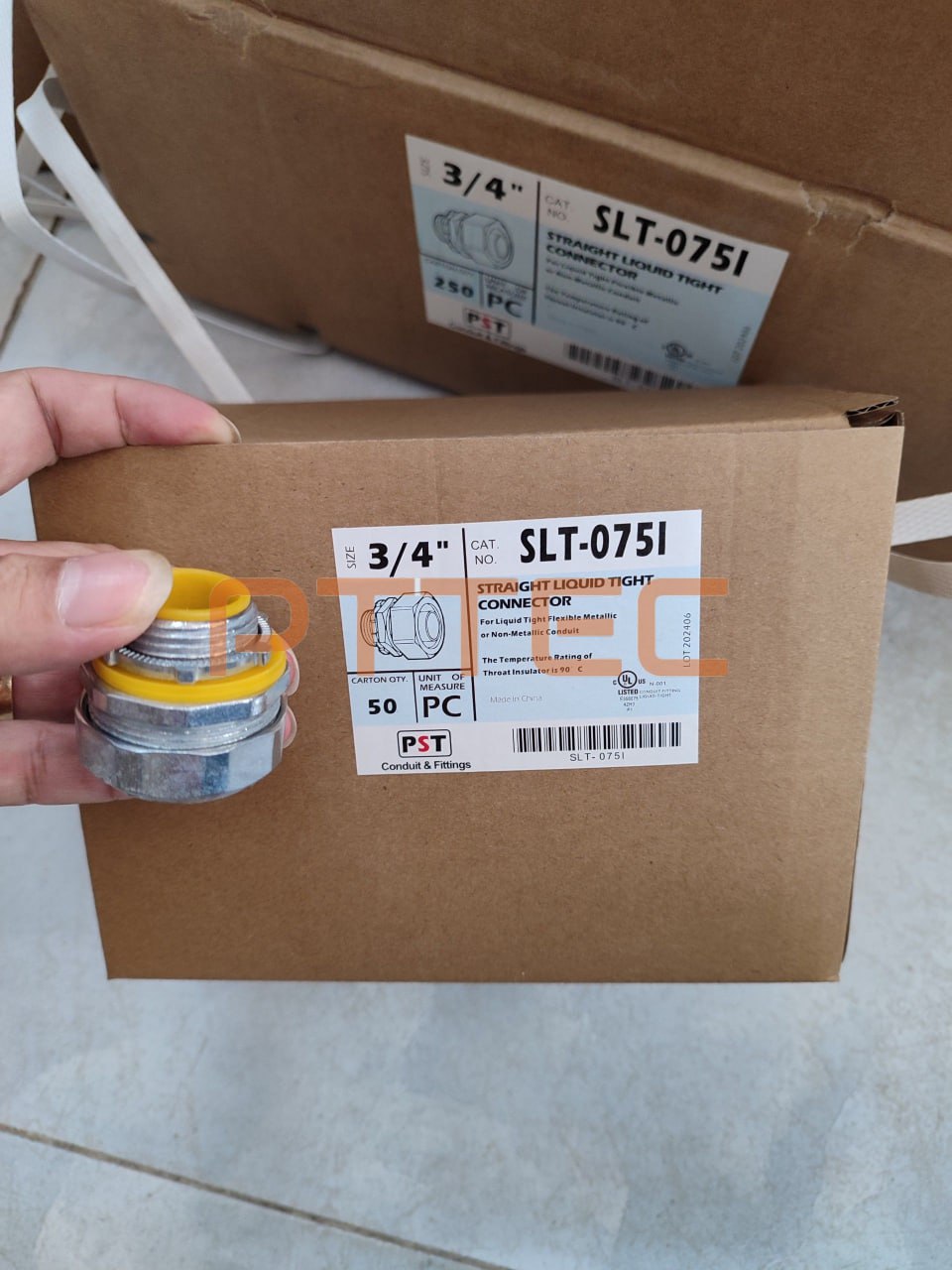 Đầu nối thẳng, kẽm đúc (Model: SLT-075I (3/4&quot;)