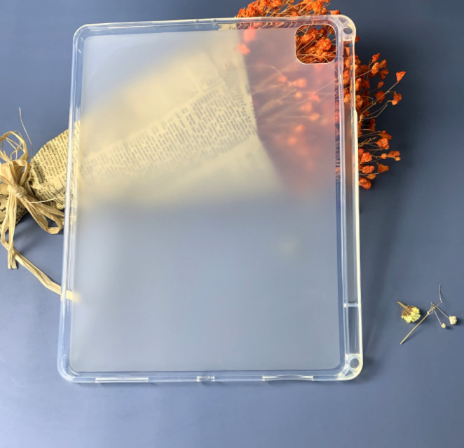 Ốp silicon dẻo cho iPad Pro 12.9 2020 có khay để bút