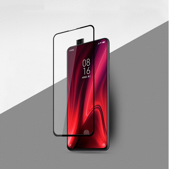 Tấm dán kính cường lực full 9D dành cho Xiaomi Redmi K30, tràn màn hình