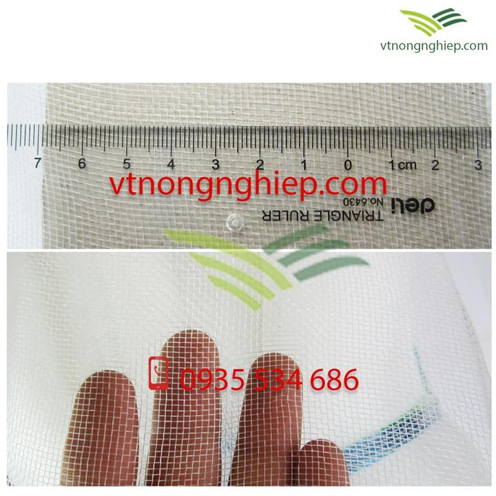 Lưới chắn côn trùng 16 mesh khổ 2.1x45 mét, lưới chắn muỗi cho nhà ở, vườn rau sạch, vườn hoa