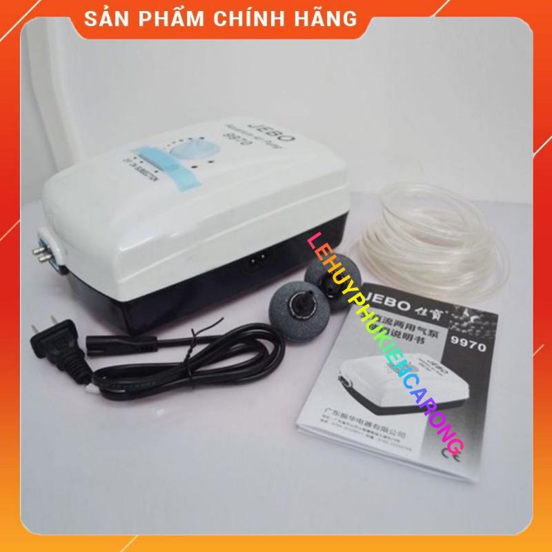 Máy Sủi Oxy TÍCH ĐIỆN 2 Vòi JEBO 9950/9970 | Tặng Kèm Phụ Kiện