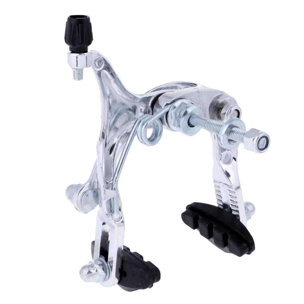 2X Long Arm Clamp Side Pull Caliper Brake Set Friction Wheel Brake Front