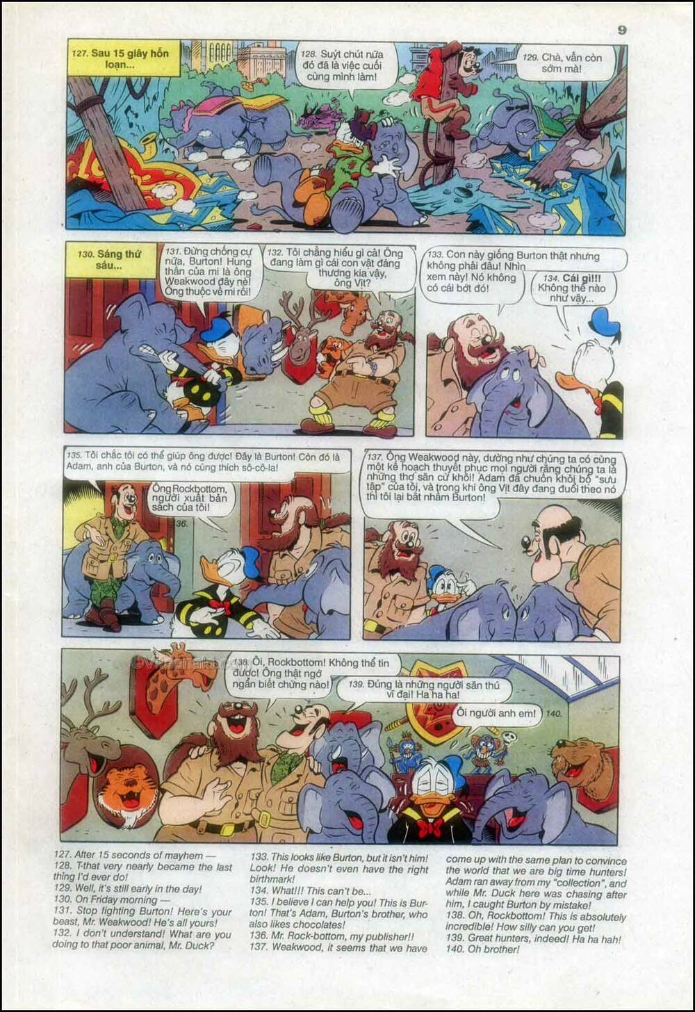 donald và bạn hữu chapter 77 13